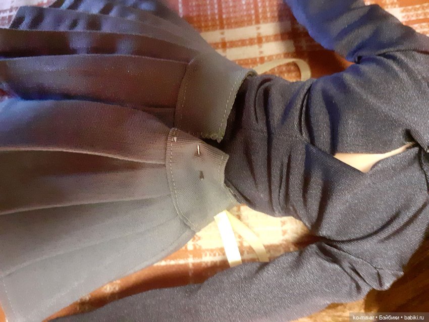 Шьем красивую юбочку для куклы. Мастер-класс