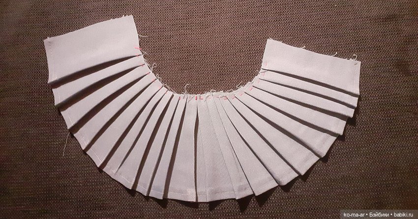 Шьем красивую юбочку для куклы. Мастер-класс