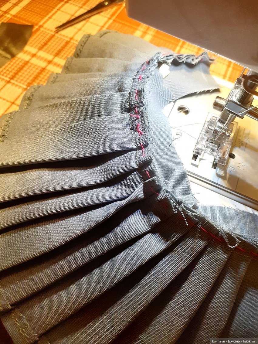 Шьем красивую юбочку для куклы. Мастер-класс