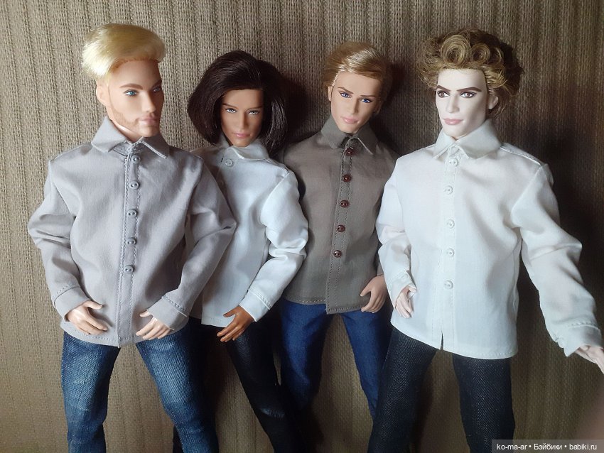 "Копилка" Рубашка для Кена. Мастер-класс