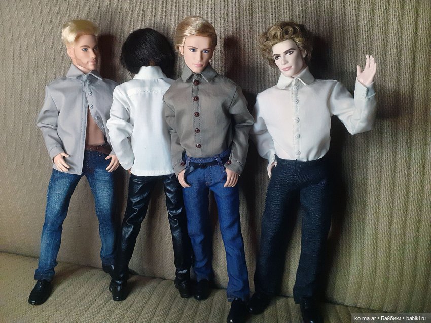 "Копилка" Рубашка для Кена. Мастер-класс