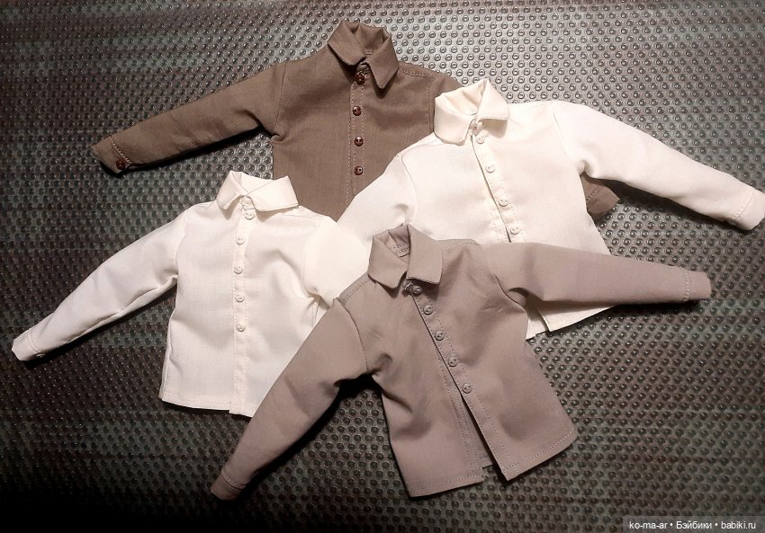 "Копилка" Рубашка для Кена. Мастер-класс