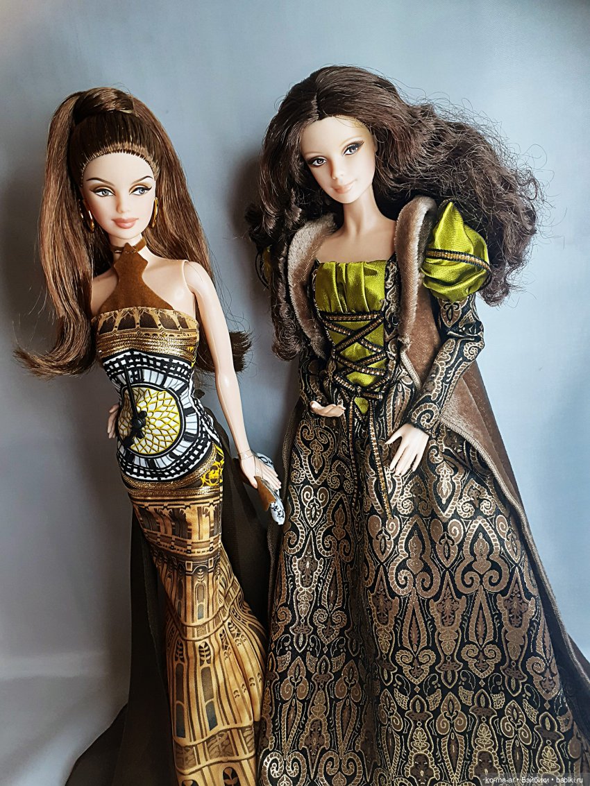 Barbie Big Ben 2009 и Barbie Museum Collection Leonardo Da Vinci Mona Lisa  2011 - Куклы Барби - Barbie: коллекционные и игровые | Бэйбики - 261958