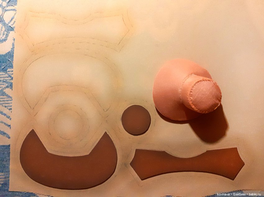 Копилка. Шьем шляпку-капор для Барби. Мастер-класс (фото 4)