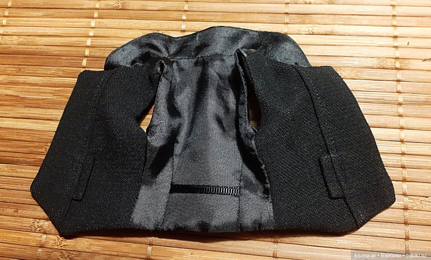 Копилка. Жилет для Кена. Мастер-класс