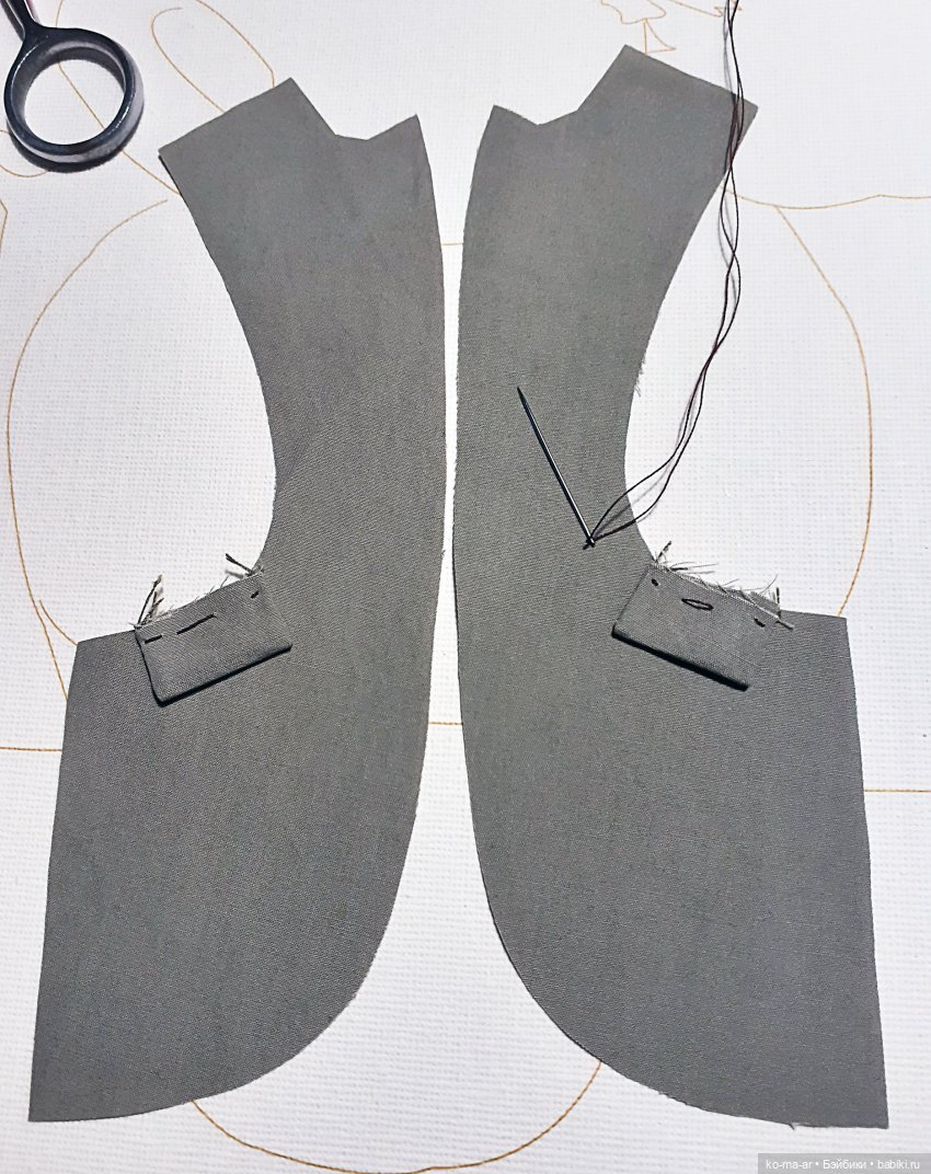 Копилка. Шьем пиджак для Кена. Мастер-класс | Бэйбики Копилка. Шьем пиджак для Кена. Мастер-класс (фото 10)