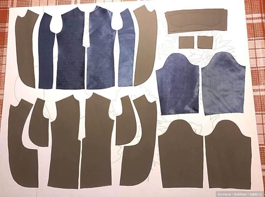 Копилка. Шьем пиджак для Кена. Мастер-класс | Бэйбики Копилка. Шьем пиджак для Кена. Мастер-класс (фото 3)