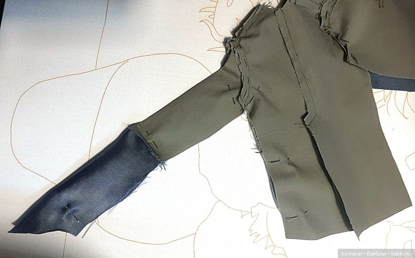 Копилка. Шьем пиджак для Кена. Мастер-класс | Бэйбики Копилка. Шьем пиджак для Кена. Мастер-класс