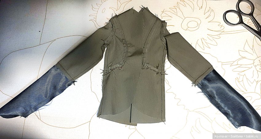 Копилка. Шьем пиджак для Кена. Мастер-класс | Бэйбики Копилка. Шьем пиджак для Кена. Мастер-класс