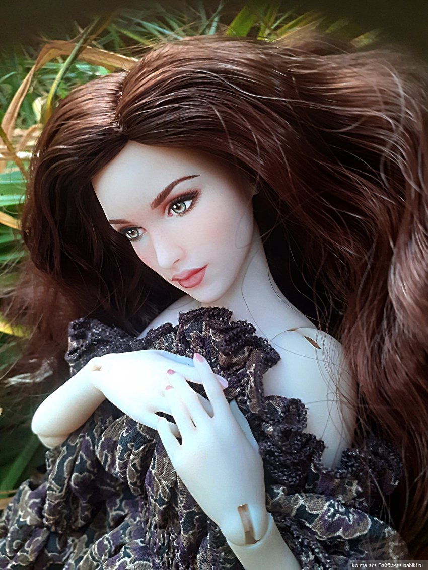 И еще одна моя новенькая авторская кукла