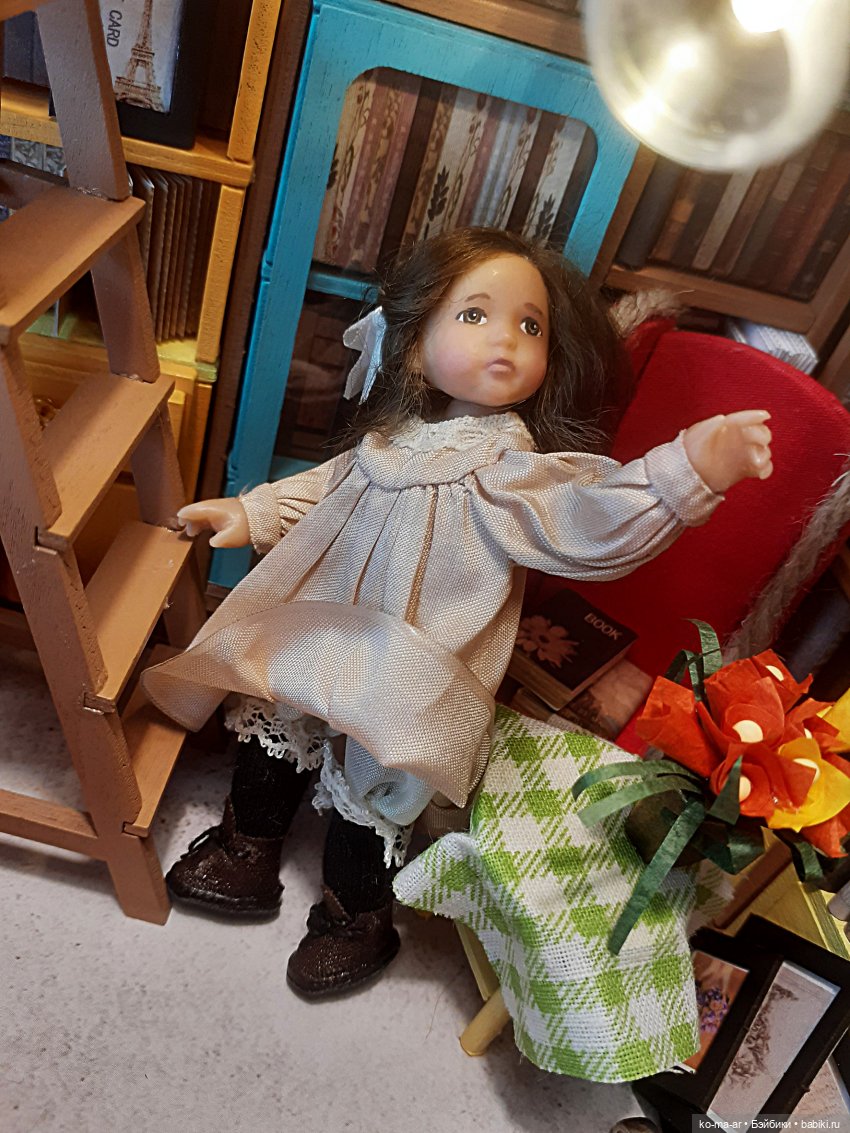 Наша Маша — Домашние фото авторских кукол: личные коллекции