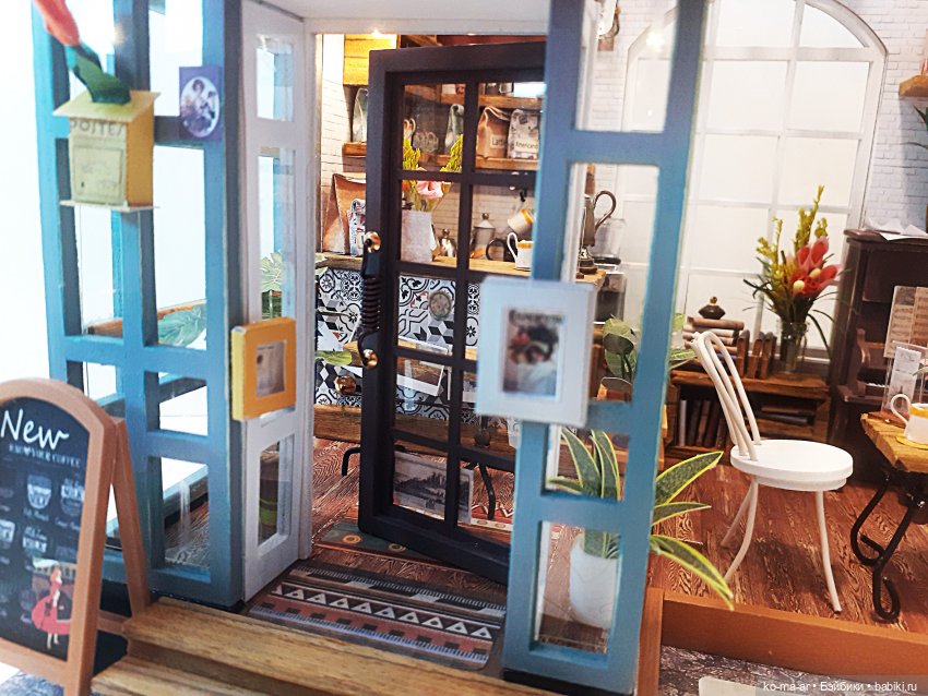 Румбокс Любимая кофейня | Бэйбики Румбокс Любимая кофейня — Румбоксы и кукольные интерьеры: фото