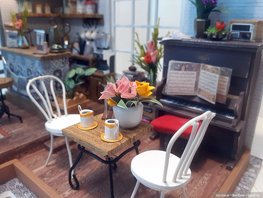 Румбокс Любимая кофейня | Бэйбики Румбокс Любимая кофейня — Румбоксы и кукольные интерьеры: фото