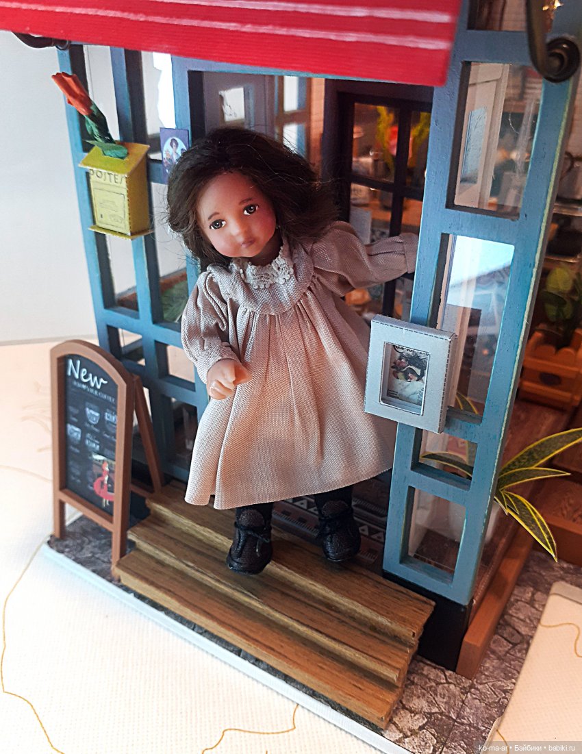 Румбокс Любимая кофейня — Румбоксы и кукольные интерьеры: фото