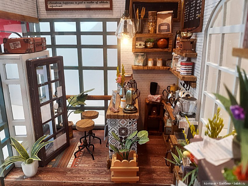 Румбокс Любимая кофейня | Бэйбики Румбокс Любимая кофейня — Румбоксы и кукольные интерьеры: фото