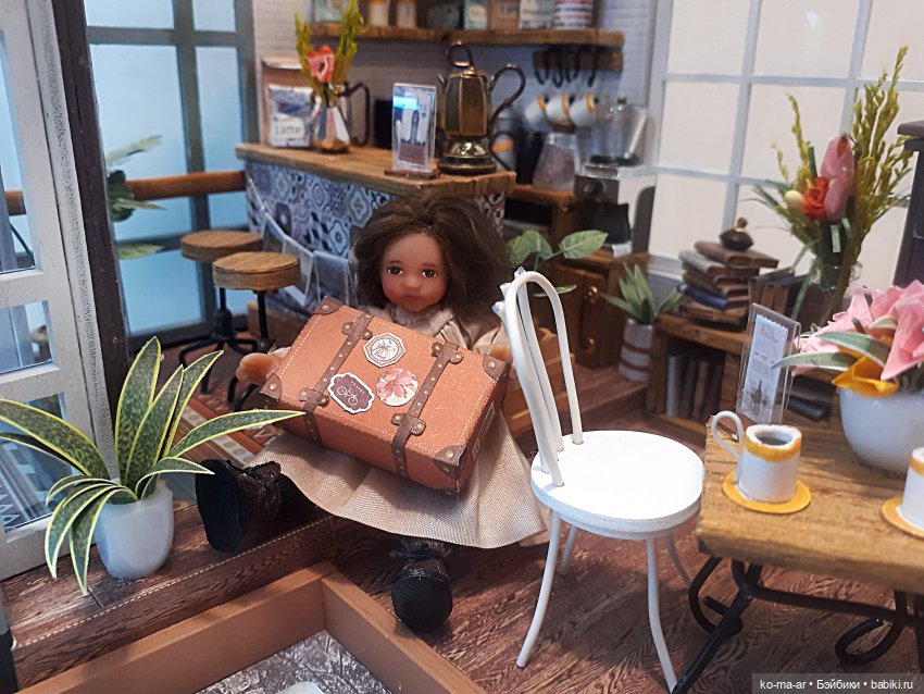 Маша открывает кафе — Домашние фото авторских кукол: личные коллекции