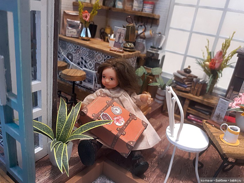 Маша открывает кафе — Домашние фото авторских кукол: личные коллекции