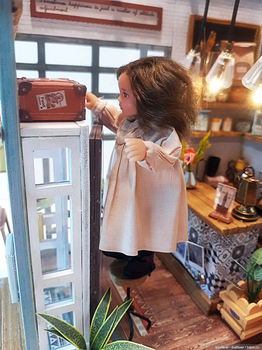 Маша открывает кафе — Домашние фото авторских кукол: личные коллекции (фото 9)