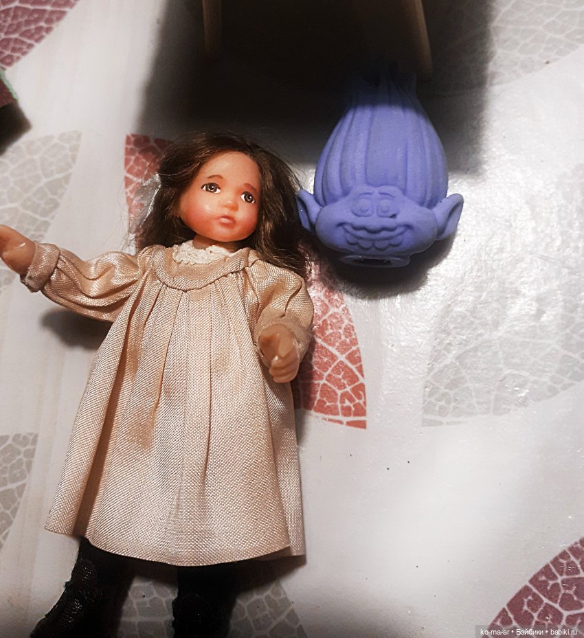 Домовенок Егорка | Бэйбики Домовенок Егорка — Авторские миниатюрные куклы: лепка (фото 3)