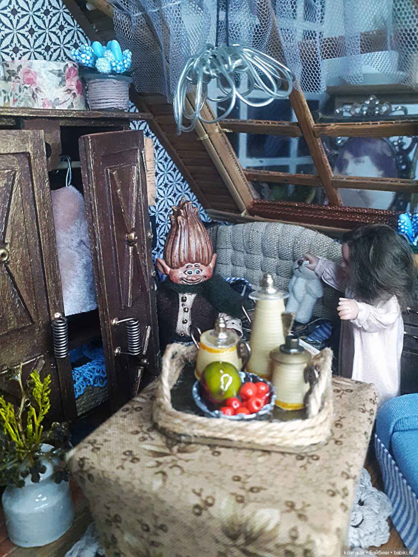 Домовенок Егорка | Бэйбики Домовенок Егорка — Авторские миниатюрные куклы: лепка