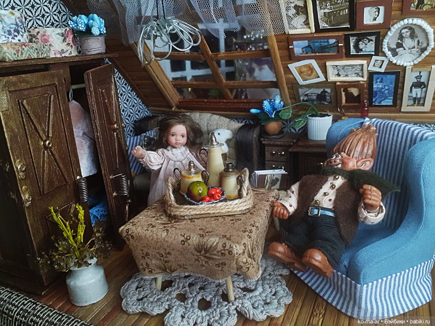 Домовенок Егорка | Бэйбики Домовенок Егорка — Авторские миниатюрные куклы: лепка (фото 10)