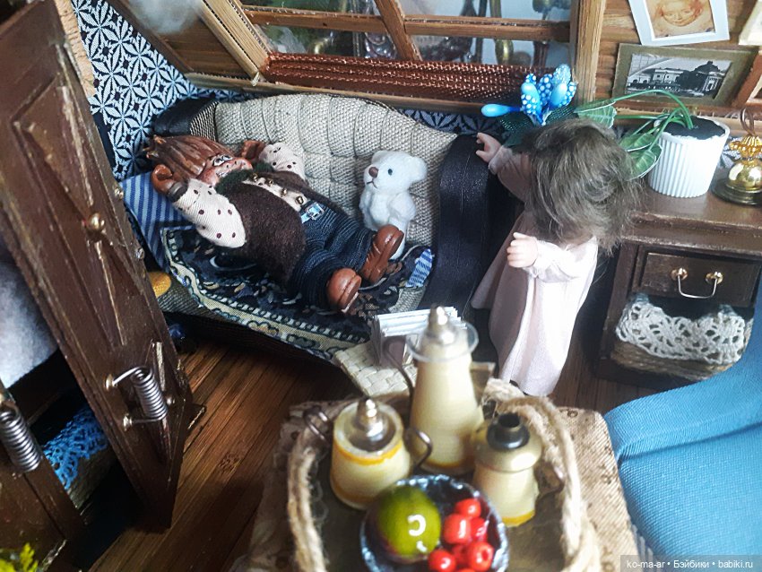 Домовенок Егорка | Бэйбики Домовенок Егорка — Авторские миниатюрные куклы: лепка