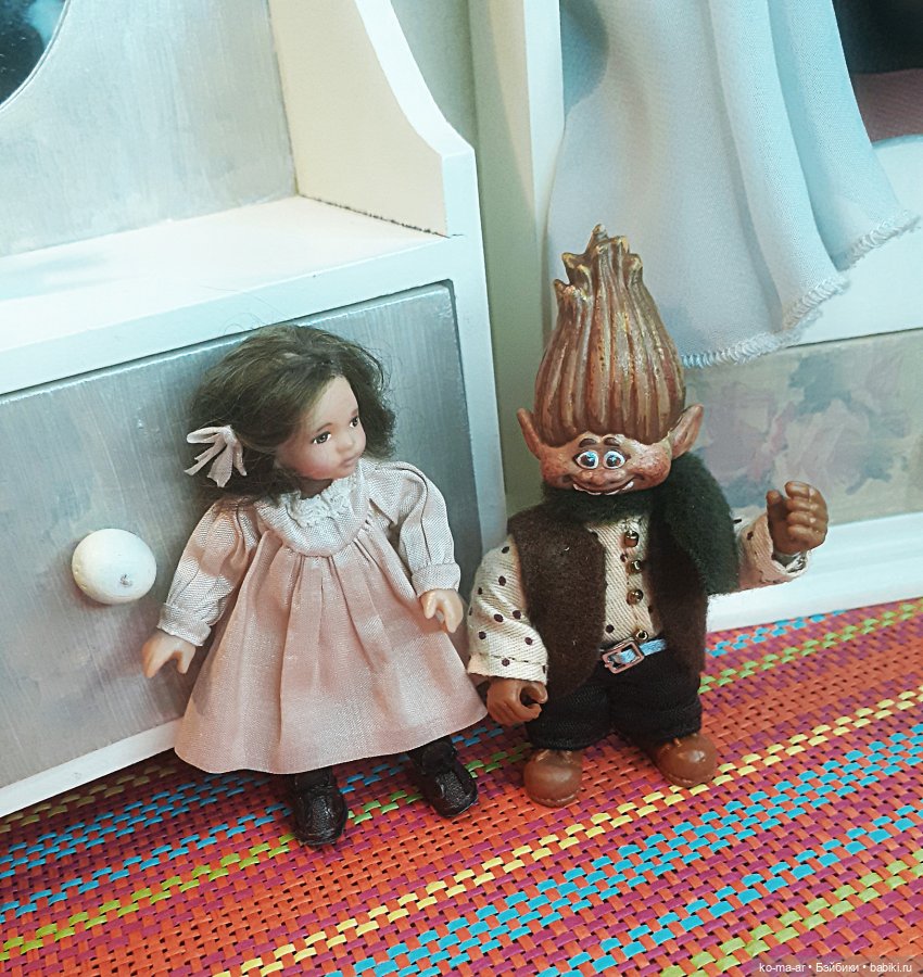 Домовенок Егорка | Бэйбики Домовенок Егорка — Авторские миниатюрные куклы: лепка (фото 2)