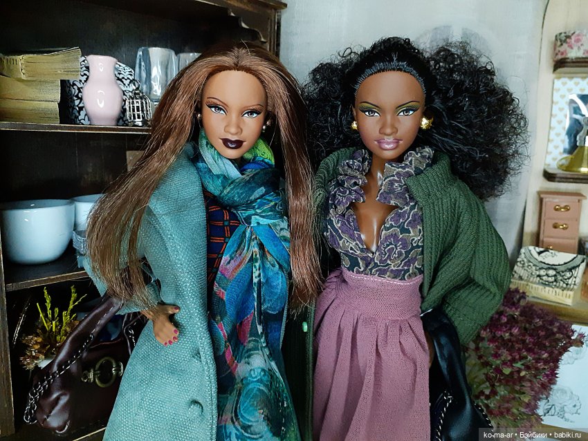 Мои коллекционные Барби с молдом Мбили