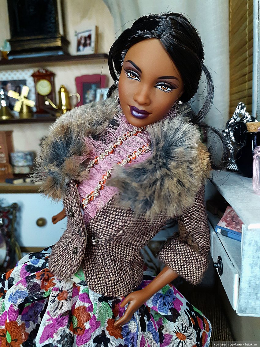 Мои коллекционные Барби с молдом Мбили