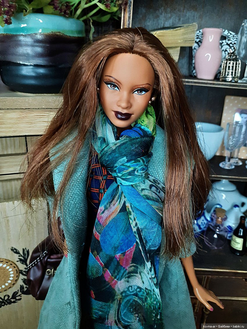 Мои коллекционные Барби с молдом Мбили