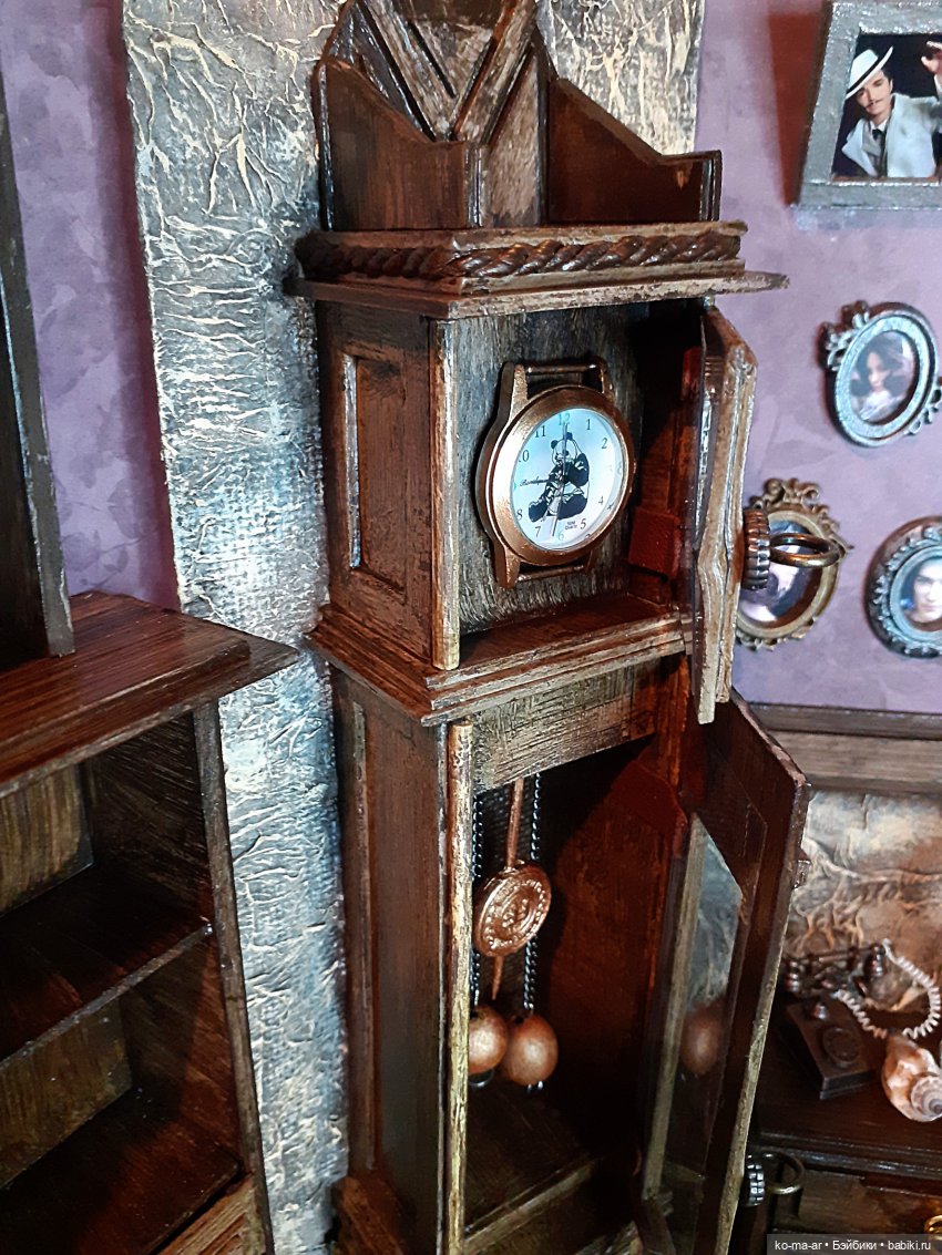 Камин к Рождеству — Румбоксы и кукольные интерьеры: фото