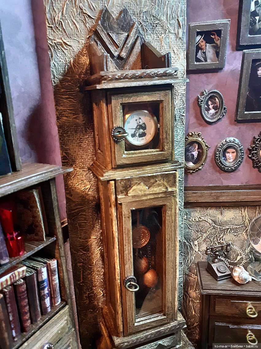 Камин к Рождеству — Румбоксы и кукольные интерьеры: фото