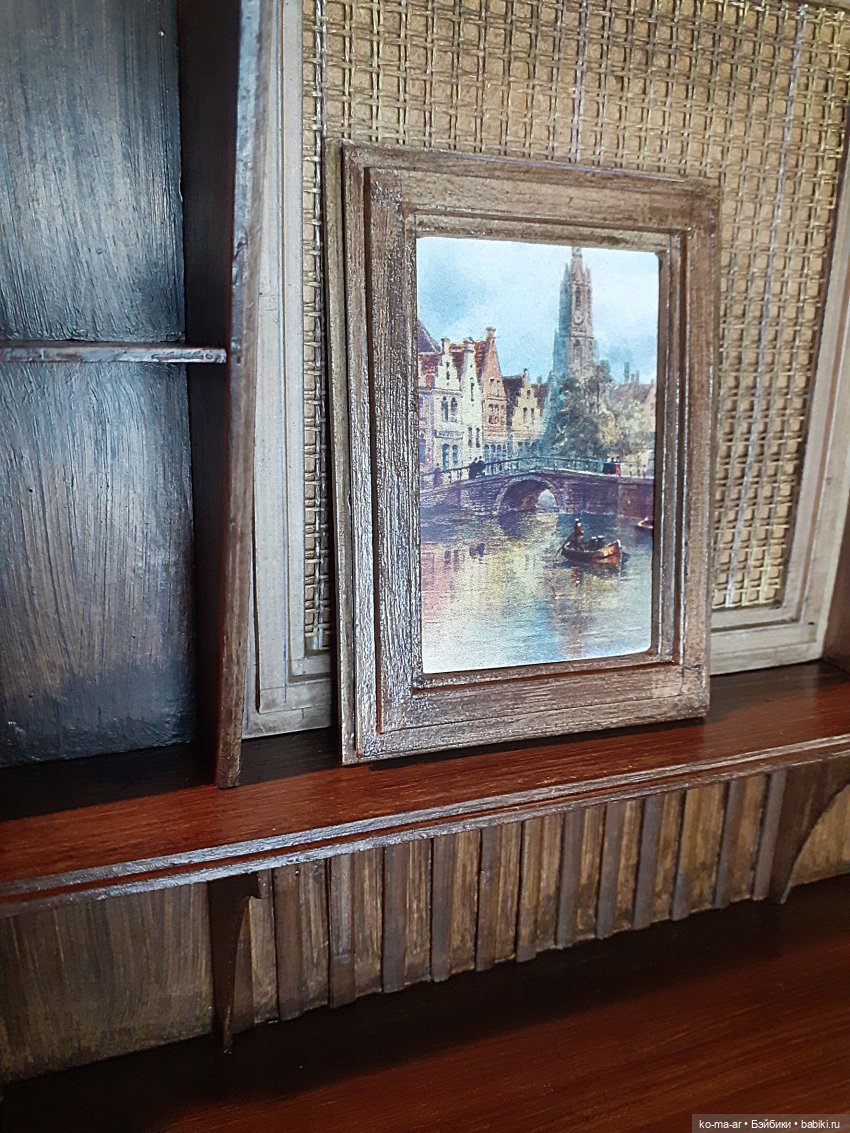 Камин к Рождеству — Румбоксы и кукольные интерьеры: фото