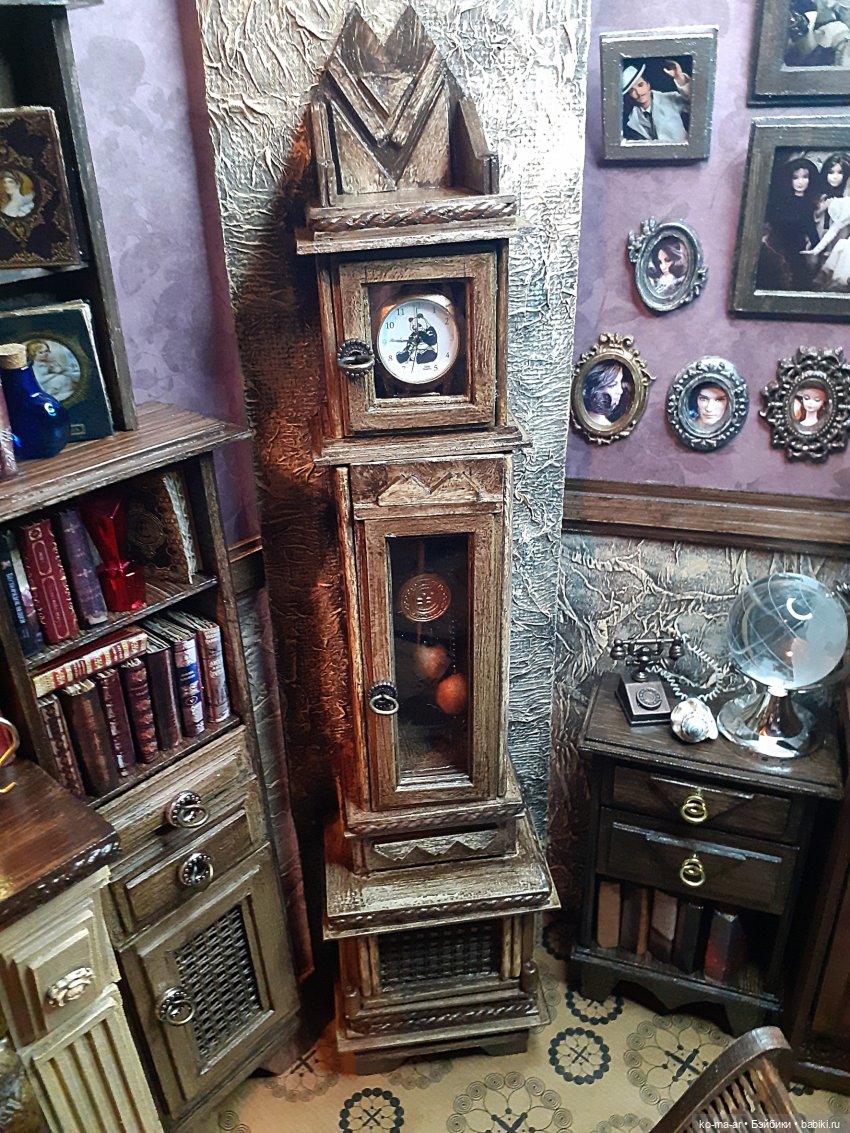 Камин к Рождеству — Румбоксы и кукольные интерьеры: фото