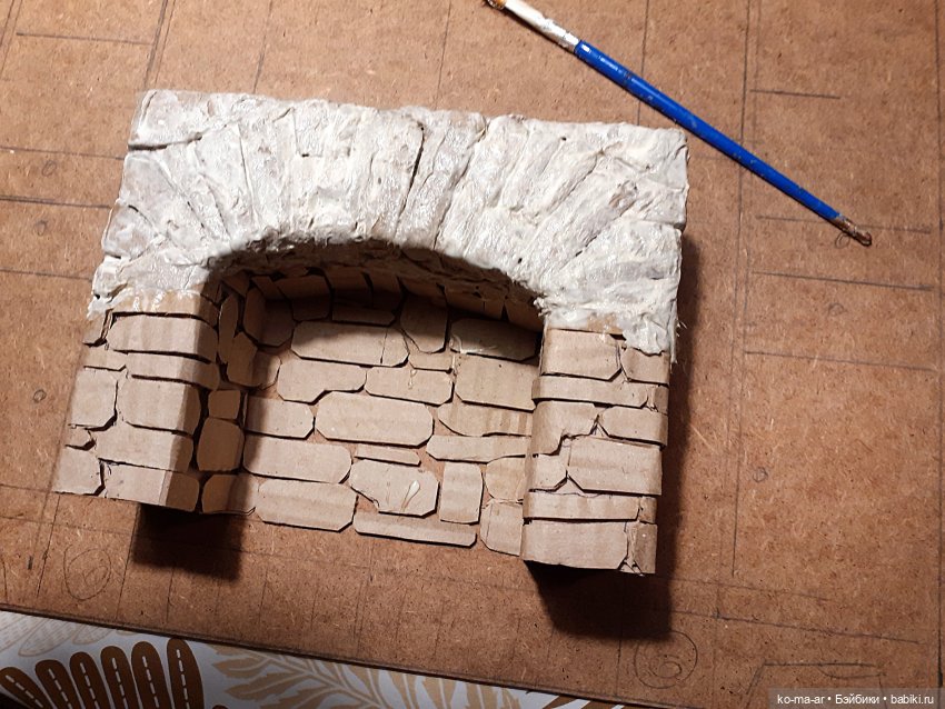 Камин к Рождеству — Румбоксы и кукольные интерьеры: фото (фото 2)