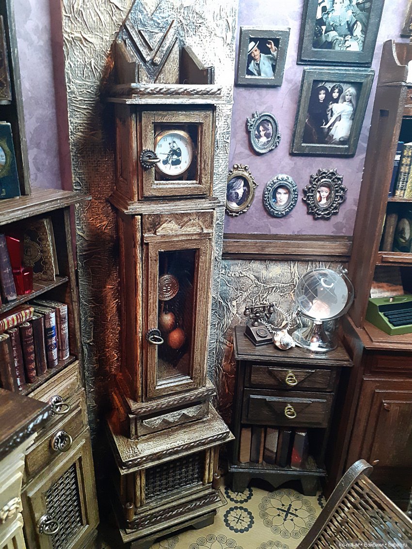 Камин к Рождеству — Румбоксы и кукольные интерьеры: фото