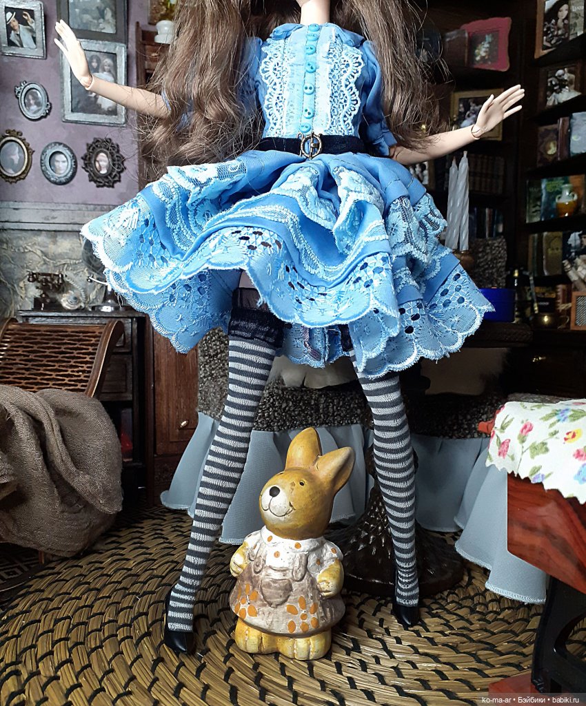 Ванесса в Зазеркалье — Одежда и обувь для кукол своими руками: фото