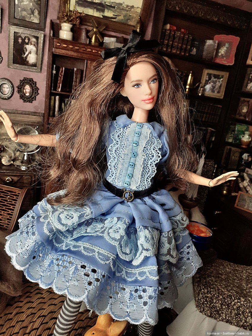 Ванесса в Зазеркалье — Одежда и обувь для кукол своими руками: фото