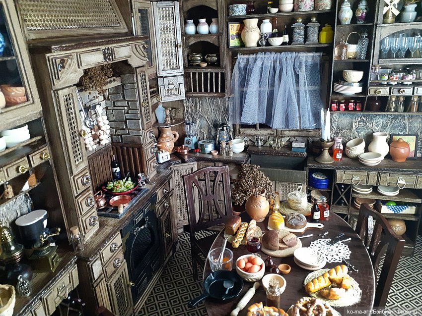 Пищеблок — Румбоксы и кукольные интерьеры: фото