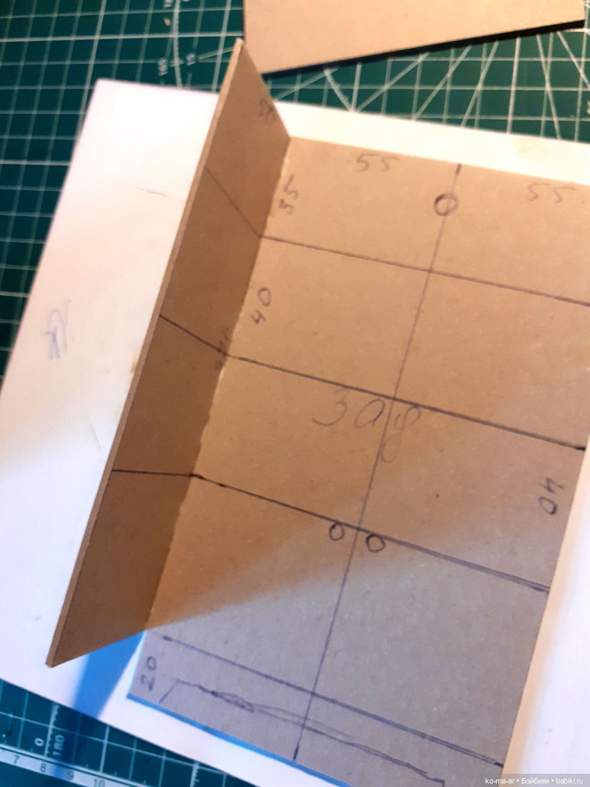 Копилка. Мастер-класс. Делаем комод из переплетного картона