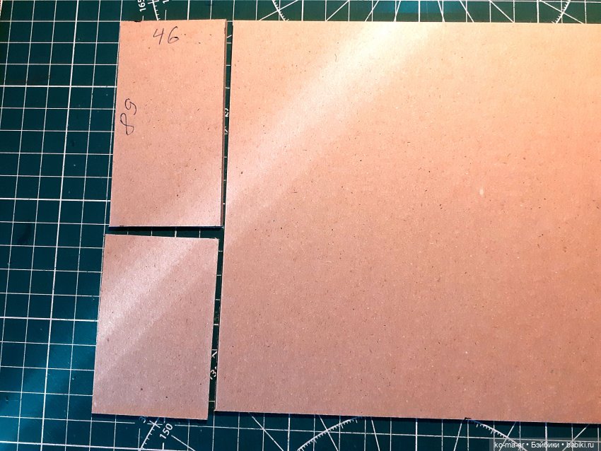 Копилка. Мастер-класс. Делаем комод из переплетного картона