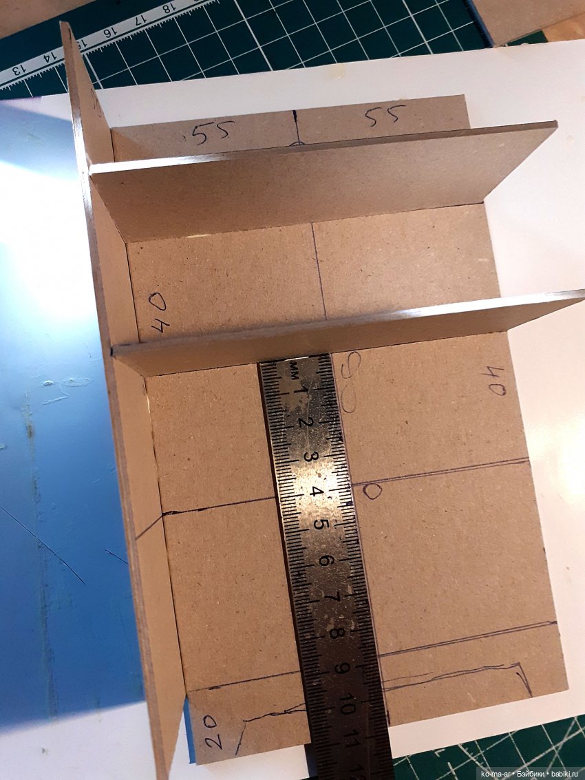 Копилка. Мастер-класс. Делаем комод из переплетного картона