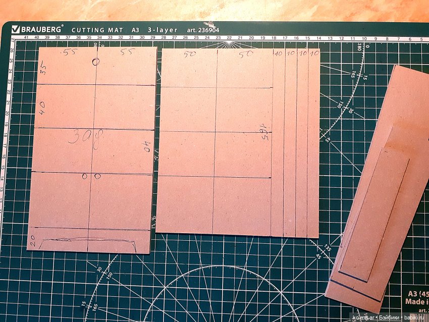 Копилка. Мастер-класс. Делаем комод из переплетного картона