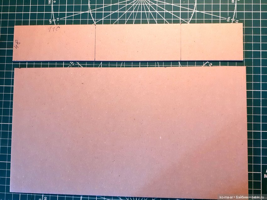 Копилка. Мастер-класс. Делаем комод из переплетного картона