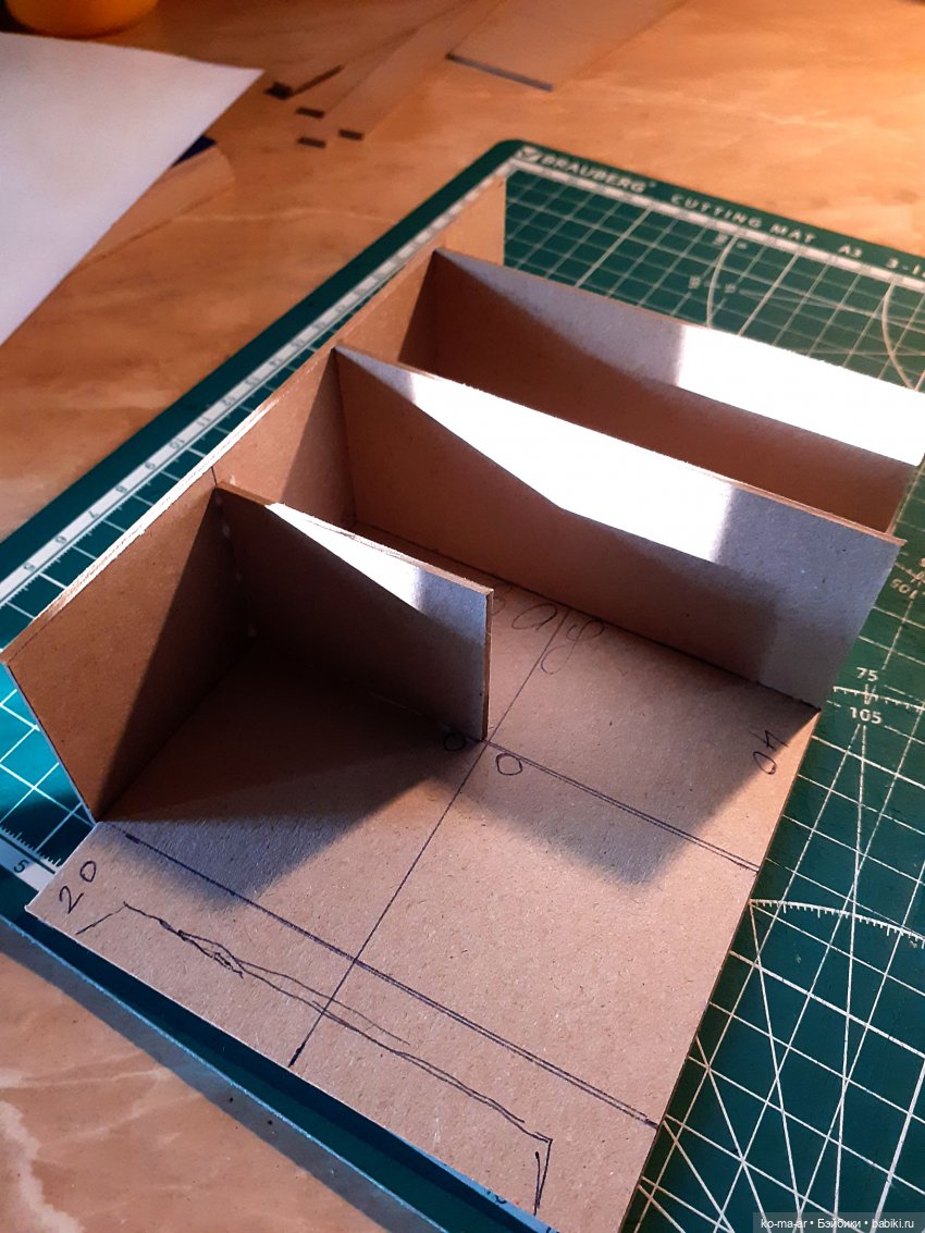 Копилка. Мастер-класс. Делаем комод из переплетного картона