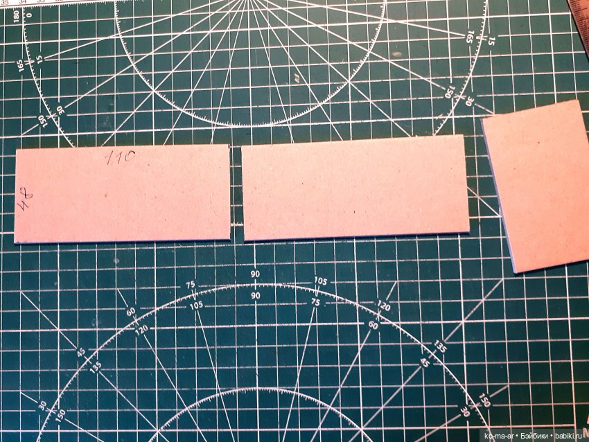 Копилка. Мастер-класс. Делаем комод из переплетного картона