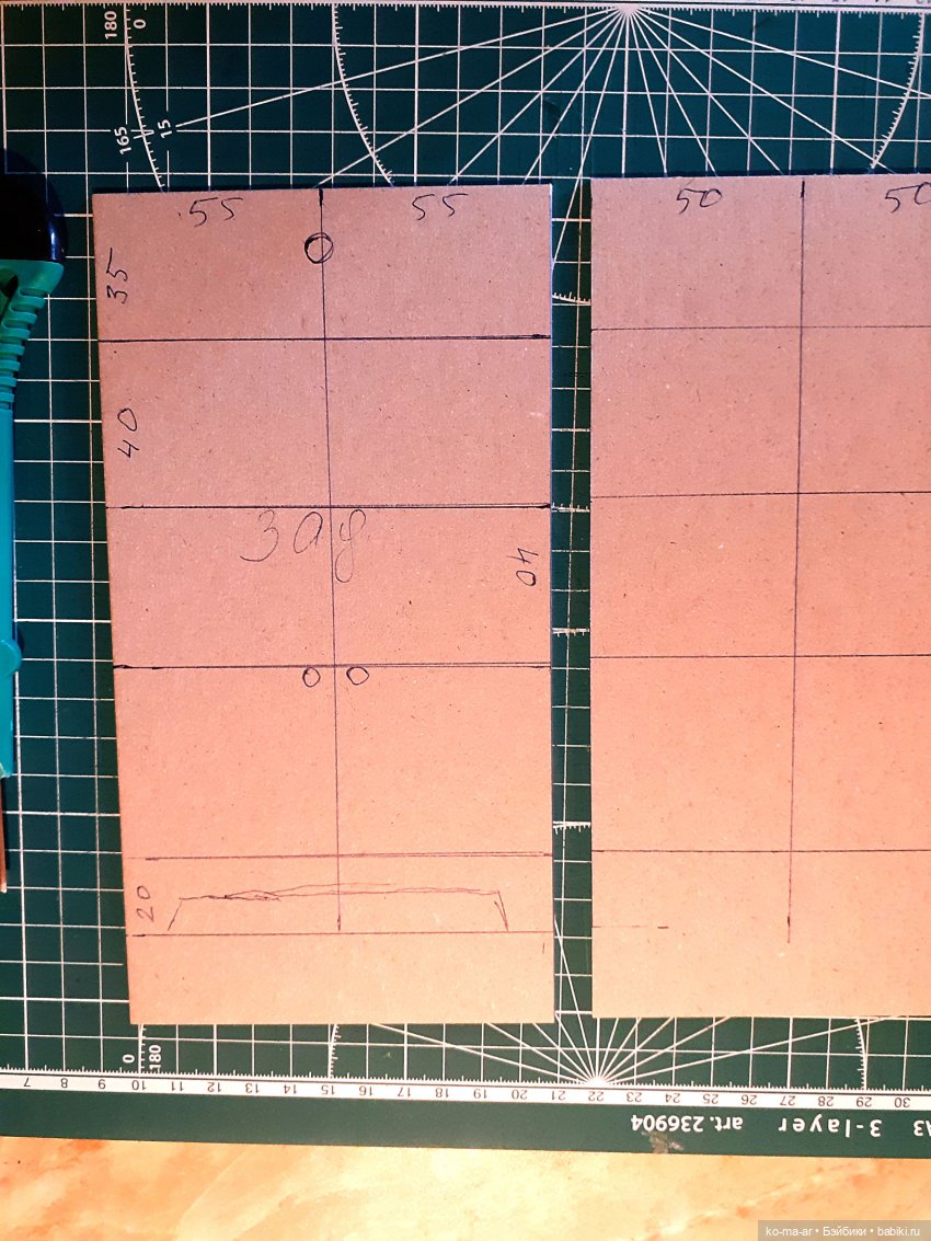 Копилка. Мастер-класс. Делаем комод из переплетного картона