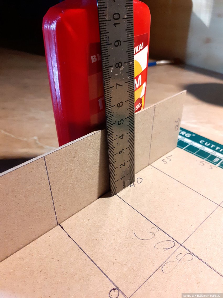 Копилка. Мастер-класс. Делаем комод из переплетного картона