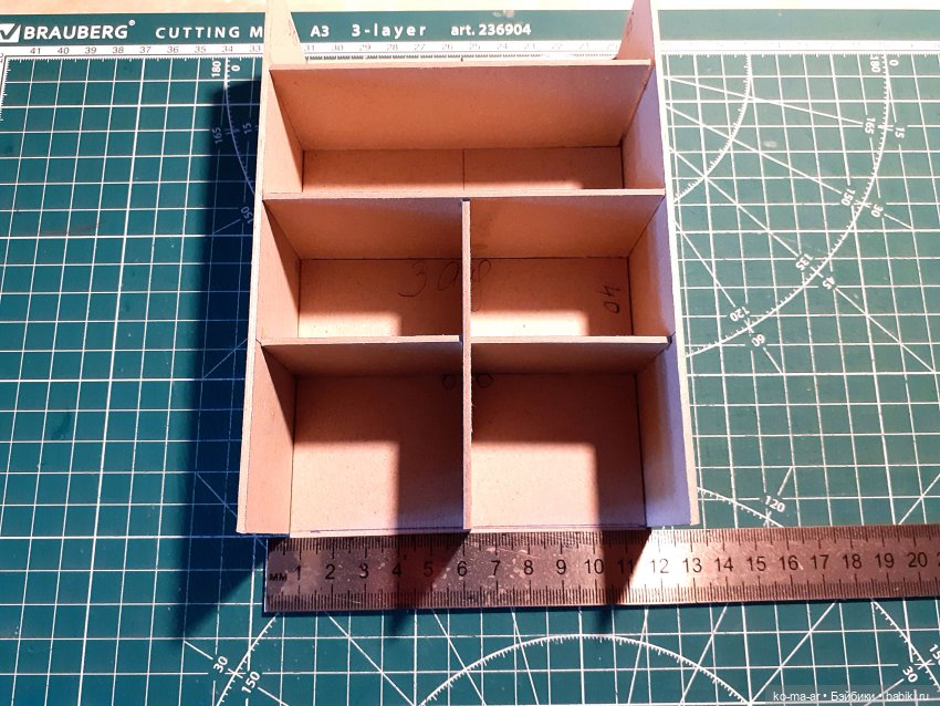 Копилка. Мастер-класс. Делаем комод из переплетного картона