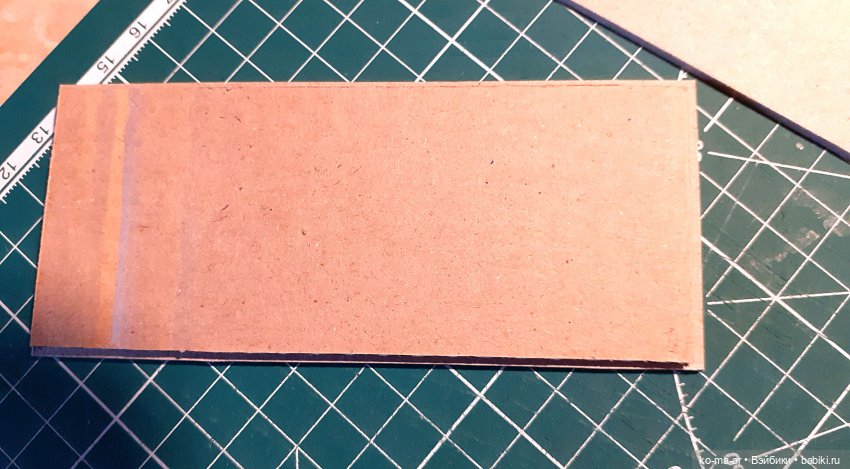 Копилка. Мастер-класс. Делаем комод из переплетного картона